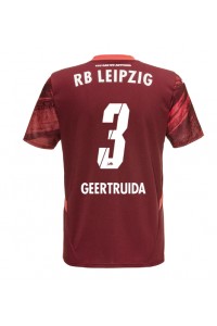 RB Leipzig Lutsharel Geertruida #3 Voetbaltruitje Uit tenue 2024-25 Korte Mouw